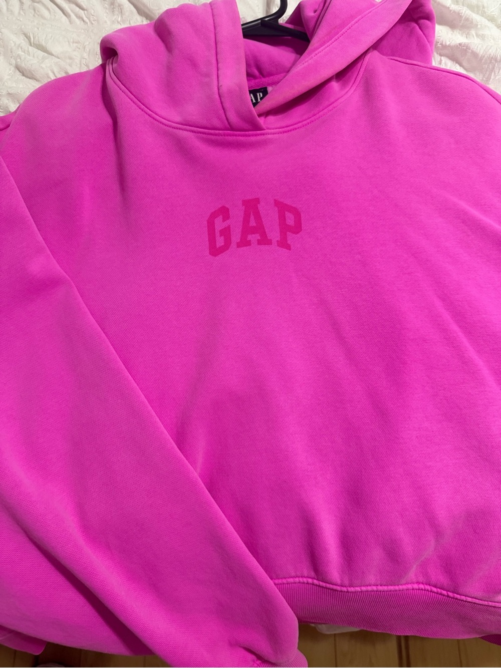 GAP Bright Pink Pullover Hoodie